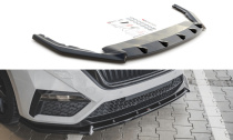 Skoda Octavia RS MK4 2020+ Frontsplitter V.1 Maxton Design 